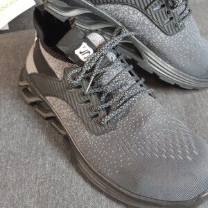 SUADEX Steel Toe Sneakers for Men Women Indestructible Work Shoes Lightweight Co